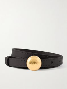 Expertly crafted in Spain, Loewe's belt is made from supple leather and embellished with the house's 'Pebble' hardware, so it will bring something special to every outfit. The 2.8cm width means it works with jeans and tailoring - or use it to cinch a blazer. Orlebar Brown, Flat Dress Shoes, Raffia Bag, Fine Jewelry Designers, Black Belt, Something Special, Fashion Bracelets, Fashion Watches, Leather Belt