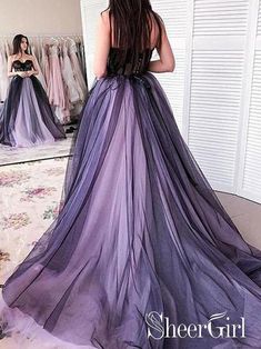 Sweet Heart Black Contrast Lilac Tulle Formal Dresses Appliqued Bodice A Line Prom Dresses ARD2473-SheerGirl Lilac Prom Dresses, Evening Dress Beaded, Evening Dress Long, Purple Prom, Purple Prom Dress, Sweetheart Prom Dress, Prom Dresses Two Piece, Evening Dresses Plus Size, Black Prom Dress