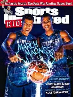 two basketball players on the cover of sports illustrated