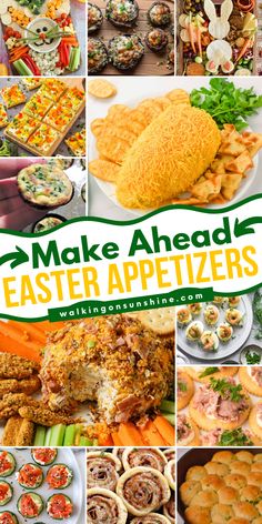 Prepare for your Easter gathering with ease using these Make-Ahead Easter Appetizers! Easy Easter Recipes Appetizers, Savory Easter Appetizers, Make Ahead Easter Dishes, Make Ahead Easter Side Dishes, Easy Easter Side Dishes Simple, Easter Lunch Side Dishes, Easter Side Dishes Make Ahead, Make Ahead Easter Dinner, Easter Finger Foods