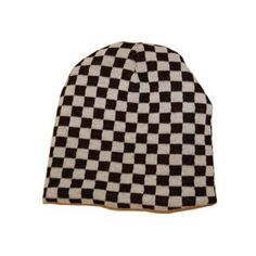 From the chessboard to your head, it's hard to go wrong with the Black and White Checker Beanie Cap. Size: One Size.  Gender: male.  Age Group: adult. Beanie Cap, It's Hard, Chess Board, Your Head, Cloth Bags, The Black, Age Group, Bag Accessories, Mens Accessories