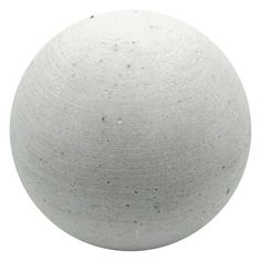 a large white ball sitting on top of a table