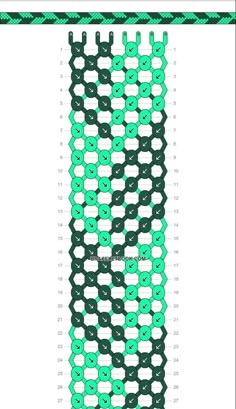 an image of a green and white pattern