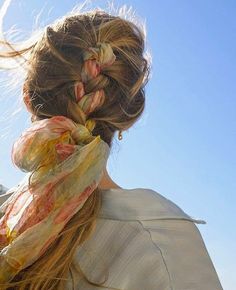 Nature Hairstyles, Good Hair Day, Hair Dos, Scarf Hairstyles, Hair Day