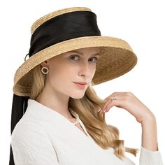 Beach 2019 Natural Color Hepburn Style Women Summer Hats Flat Large Wide Brim Hat Boater Straw Fedora Bowknot Girls Sun Caps Straw Hat Type:Fedora Material:Straw Style:Dobby Pattern:APPLIQUE Gender:Female Age Group:Adults Accessory Type:Flower & Bowknot Brand Name:FS Model Number:FSE78L7074 Selena Quintanilla Fashion, Perfect Beach Bag, Womens Beach Hat, Floppy Sun Hats, Hepburn Style, Summer Hats For Women, Straw Fedora, Kentucky Derby Hats, Classic Hats