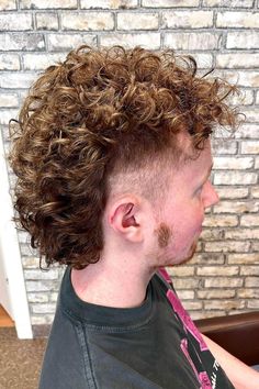 22 Curly Mullet Hairstyles Redefining Men's Grooming in 2024 Curly Modern Mullet Men, Men’s Blonde Mullet, 80s Curly Mullet Men, Men’s Curly Haircut Mullet, Men’s Modern Mullet Curly, Curly Undercut, Curly Mullet, Curly Blonde