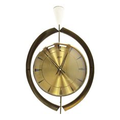 a clock that is hanging on the wall