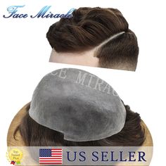 VISIT STORE:https://www.ebay.com/str/curvehaircoltd?_trksid=p2047675.l2563 Invisible 0.04MM Ultra Thin Skin Toupee for Men Indian Human Hair Replacement System. BASE MODEL:Ultra Thin Skin BASE DESIGN:0.04mm Thin poly base,All V-Looped,Natural hairline. BASE SIZE:8”X10”= (Width*Length),Can be cut into any small size. HAIR MATERIAL:Soft Indian human remy hair units,no tangle and shedding free. GRAY HAIR MATERIAL:Synthetic Fiber. HAIR LENGTH:6 inches short hair HAIR TEXTURE:32mm natural wave HAIR DENSITY:80% Light Density 90% Light Density and 100% Light to Medium Density are Available. HAIR COLOR: Black Hair,Brown Hair, Blonde Hair, Gray Hair are available. HAIR STYLE: free style MADE METHOD: 100% Hand Tied,V-Looped 100% U.S. Based Customer Support and Guarantee!Free shipping! More than 90 c Color Black Hair, Natural Waves Hair, Hair Unit, Mens Toupee, Hair Replacement Systems, Hair Color Black, Indian Human Hair, Hair Gray, Base Model