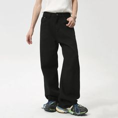 Step up your casual style game with these elevated pants. This provide the comfort you crave without sacrificing a polished, put-together look. The tailored fit flatters your natural silhouette, while the waistband and functional pockets ensure you stay relaxed and confident throughout the day. Whether you're heading to the office or enjoying a weekend getaway, these versatile pants are the perfect choice. Pair them with a crisp button-down for a refined workwear look or a simple tee for a laid-back weekend vibe - the styling possibilities are endless. Invest in a wardrobe essential that will elevate your casual style and have you feeling your best, no matter the occasion. Do you wanahavit? Pants SIZE (Unit: CM) (1 inch = 2.54 cm, 1 cm = 0.39 inch) * NOTE: 1. Depending on lighting conditio High Rise Solid Color Flare Jeans Casual, High Rise Solid Color Flare Jeans, High Rise Casual Flare Jeans, Casual High Rise Flare Jeans, Casual Solid Color Flare Jeans With Pockets, Casual Mid-rise Wide Leg Pants For Streetwear, Solid Color Mid-rise Casual Flare Jeans, High Waist Solid Color Flare Jeans, High Waist Flare Jeans Casual Style