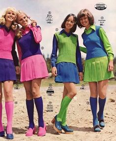 Fashion Through The Decades, 70s Vintage Fashion, 1970's Fashion, Brady Bunch, 70s Women, The Brady Bunch