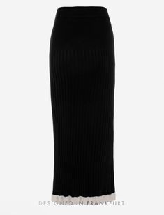 Chic Ribbed Midi Length Bottoms, Ribbed Skirt For Fall, Elegant Ribbed Bottoms For Spring, Ribbed Skirt For Fall Season, Chic Ruffled Pencil Skirt Bottoms, Trendy Midi Length Workwear Skirt, Trendy Midi Length Skirt For Work, Chic Ribbed Skirt For Fall, Trendy Midi-length Workwear Bottoms