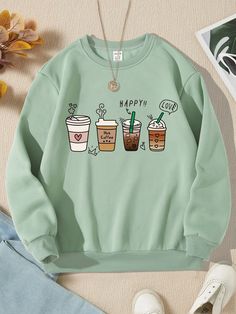 Girls Sweatshirts, Shein Kids, Stylish Hoodies, Cute Dress Outfits, Quick Outfits, Cute Preppy Outfits, Easy Trendy Outfits, Simple Trendy Outfits, Cute Everyday Outfits