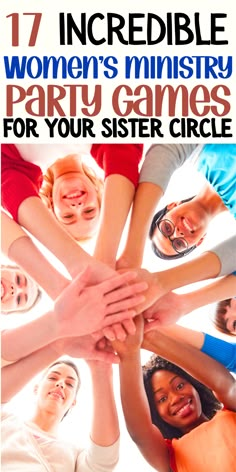 17 Women's Ministry Secret Sister Circle Party Games & Activities For Your Ladies Luncheon - Looking for Women's Ministry event planning and party ideas? Maybe you're hosting a ladies luncheon, brunch, dinner party, women's retreat, prayer meeting, bible study, outreach event, community food drive or other church-related event. These printable party games are perfect and will help make sure your ladies bond and have a good time with their worship team! Blessings Party For Women, Games For Ladies Retreat, Ladies Only Party Ideas, Christian Ladies Fellowship Ideas, Womens Social Club Ideas, Ladies Ministry Games, Ladies Retreat Games, Group Games For Women