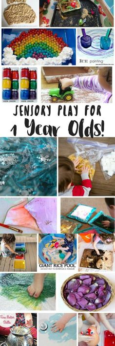 Tons of sensory activities for 1 year olds including sensory bags, sensory bottles, sensory bins, edible sensory play and more! Sensory Activities For 1 Year, Edible Sensory, Edible Sensory Play, Formula Containers, Sensory Bags, Toddler Sensory, Newborn Hacks, Sensory Bottles, Toddler Snacks