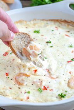 this shrimp scamp dip is an easy and delicious appetizer that everyone will love