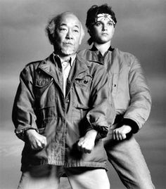 karate kid & mr. miaggi Job Pictures, Kids Part