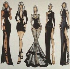 an image of women in evening gowns and high heeled shoes on instagram