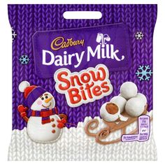 cadbury dairy milk snow bites