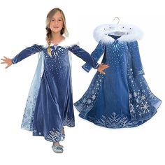 Season:Fall,Spring; Fabric:Polyester; Sleeve Length:Long Sleeve; Dress Length:Maxi; Look After Me:Hand wash; Gender:Girls'; Style:Princess,Costume; Elasticity:Micro-elastic; Occasion:Party,Birthday,Performance; Kids Apparel:Party Dress; Age Group:Kids; Fit Type:Regular Fit; Dresses Type:A Line Dress,Party Dress; Pattern:Snowflake; Age:4-12 Years; Listing Date:09/18/2024; Bust:; Length: Queen Character, Princess Fancy Dress, Anna Costume, Snowflake Dress, Frozen Dress, Elsa Costume, Lace Cape, Character Costume, Christmas Dresses