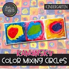 the cover of kandinskiy's color mixing circles