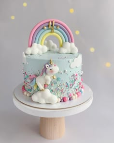 Выпечка и Торты 3rd Birthday Cake For Girl, Toddler Birthday Cakes, Sparkle Cake, Rainbow Unicorn Cake, Rainbow Birthday Cake, 4th Birthday Cakes, 3rd Birthday Cakes, 2 Birthday Cake