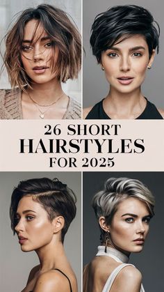 Short Hairstyles Professional, Soft Short Haircuts, 2025 Short Hairstyles, Short Hair Styles For Straight Hair, Short Hairstyle Women Asian, Trending Short Haircuts 2024, Short Hairstyles 2024, Short Elegant Hairstyles, Short Hair From The Back