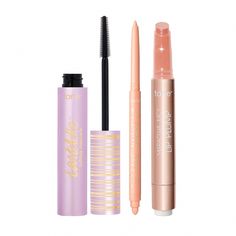 3 icons in 1- get your wakeup makeup hack with a FREE maracuja juicy lip plump from Tarte™ Cosmetics! Maracuja Juicy Lip Plump, Volume Curls, Tubing Mascara, Beauty Organization, Moisturizing Toner, Nail Essentials, Juicy Lips, Lash Extension, Peachy Pink