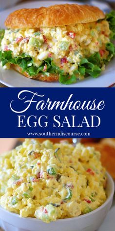 an egg salad with lettuce and tomatoes in it