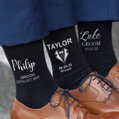 Groosmen Socks, Bride to groom gift, Custom Groomsmen Socks, Page Boy Socks, Gifts for Husband, Groomsmen Gifts for Him,Personalized Socks-------♥ABOUT PRODUCTS♥------ Please note this is printing socks ❤ Material:  Cotton ❤ Size:            Adult Size: European size 43       Kids Size: European size 35-38 ❤ Words Color: In general, we suggest black text for light gray/white socks,white text for black/navy/dark gray socks ❤ Fully customization,if you want any design/text,just write it in pesonal Gray Socks, Socks Gifts, Groomsmen Socks, Grey Socks, Personalized Socks, Boys Socks, Groomsmen Gifts, Groom Gift, Groomsman Gifts