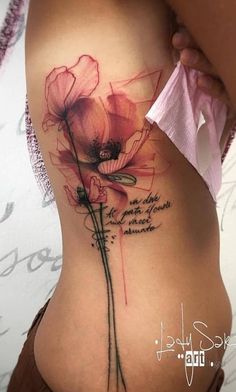 a woman's stomach with flowers on it and the words, i do not want to