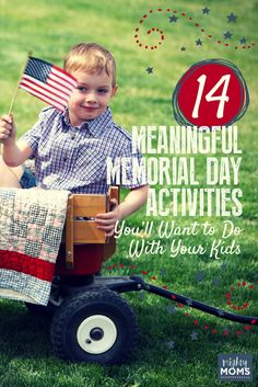 Memorial Day Crafts, Food, Activities, and Books to share with your Kids and Family Memorial Day Crafts, Memorial Day Activities, Kids Brunch, Holiday Traditions Family, Recreation Therapy, Food Activities, Kids Healthy, Memorial Day Weekend, Family Tradition