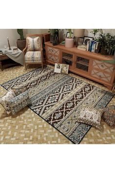 Persian Bohemian Lounge Rug Morocco Bedroom, Bedroom Decor Carpet, Bohemian Lounge, Kitchen Porch, Carpets For Living Room, Porch Bedroom, Room Decor Grunge, Lounge Rug, Matcha Set