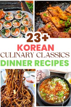 25 korean culinary classic dinner recipes