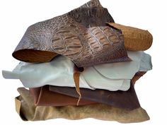 PRICES MAY VARY. Remnant Leather 2-7 pieces per 2-pound pack. Sizes range from 6" xc 10" to 8" x 12" on average. Leather made for furniture and automotive industry so it is soft and about 1/16 to 1/8"" thick (1.5mm to 3.0mm). Colors vary by pack. Perfect for making jewelry, wallets, accessories, clothing and trim items along with other craft projects requiring soft leather. This leather cannot be tooled. 100% GUARANTEED. Each bag of leather is different, but if you are not happy with what you re Erasable Markers, Leather Scraps, Craft Markets, Leather Sheets, Pretty Prints, Mixed Colors, Everyday Bag, Sewing Stores, Leather Working