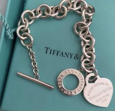 Golden Time, Tiffany And Co Jewelry, Tiffany And Co, Tiffany Heart, Heart Charm Bracelet, Tiffany & Co.