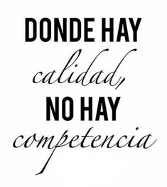 a black and white poster with the words donde hay, called no hay compete