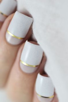 Minimal Nail, Color Block Nails, Her Nails, Nail Polish Designs, Marble Nails, Nailed It, Minimalist Nails, Nail Art Inspiration, Nail Polishes