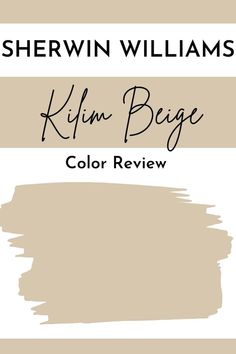 sherylin williams's klim begge color review