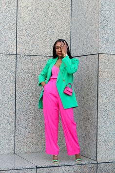 HOW TO COLOR BLOCK LIKE A PRO... — KASS STYLZ Ropa Color Neon, Looks Pinterest, Naija Fashion, Spring Color, Warm Spring