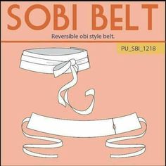 the cover of sobi belt's book, reverseable obi style belt