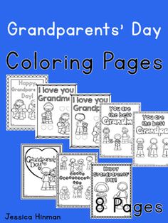 grandparents's day coloring pages