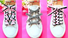 LACE SHOES | TOP 20 cool ideas how to tie shoe laces | 2018 - YouTube How To Lace Vans, How To Tie Laces, Ways To Tie Shoelaces, Shoe Tying, Shoe Lacing, How To Lace Converse, Shoe Lacing Techniques, Ways To Lace Shoes, How To Tie Shoes