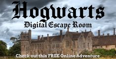 the hogwarts digital escape room is on sale for $ 1, 500 00