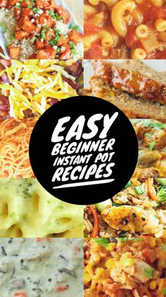 easy beginner instant pot meals