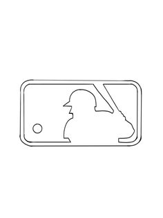 a baseball player's helmet and bat in the dugout line art drawing style