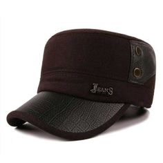 Product category: middle aged cap Applicable gender: Male / female Material: fabric / felt Knitting method: warp knitting Pattern: monochrome Suitable season: winter, spring Eaves shape: ear edge Top style: flat top Color: black, dark gray, brown Size: adjustable Warm Brown Hat For Outdoor, Warm Brown Hats For Outdoor, Black Baseball Cap For Fall, Adjustable Black Baseball Cap For Winter, Black Fall Baseball Cap, Black Winter Visor Baseball Cap, Black Snapback Hat For Fall, Brown Fall Baseball Cap For Outdoor, Black Baseball Cap For Outdoor Fall Activities