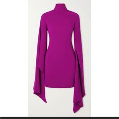 Solace London Rayna Mini Dress Purple Magenta Mock Neck Long Sleeve New Size 8. Gorgeous Color. Brand New, Never Worn, With Tags. Turtleneck Mini Dress, Solace London, Purple Mini Dresses, Classy Casual Outfits, Cocktail Parties, Dinner Outfits, Glam Dresses, Looks Style, Lookbook Outfits