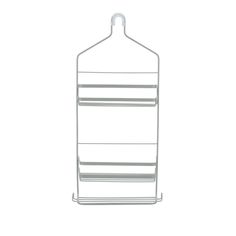 an over the door hanging rack with three shelves