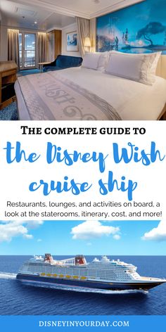 the complete guide to the disney wish cruise ship