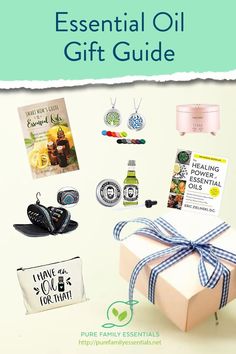 Got an essential oil lover in your life? This is a great list of gifts for them for any occasion! | Pure Family Essentials | essential oil gift guide | gift ideas for essential oil lovers | holiday gift guide | essential oil lovers gift guide | essential oil accessories Essential Oil Gifts, Lavender Essential Oil Uses